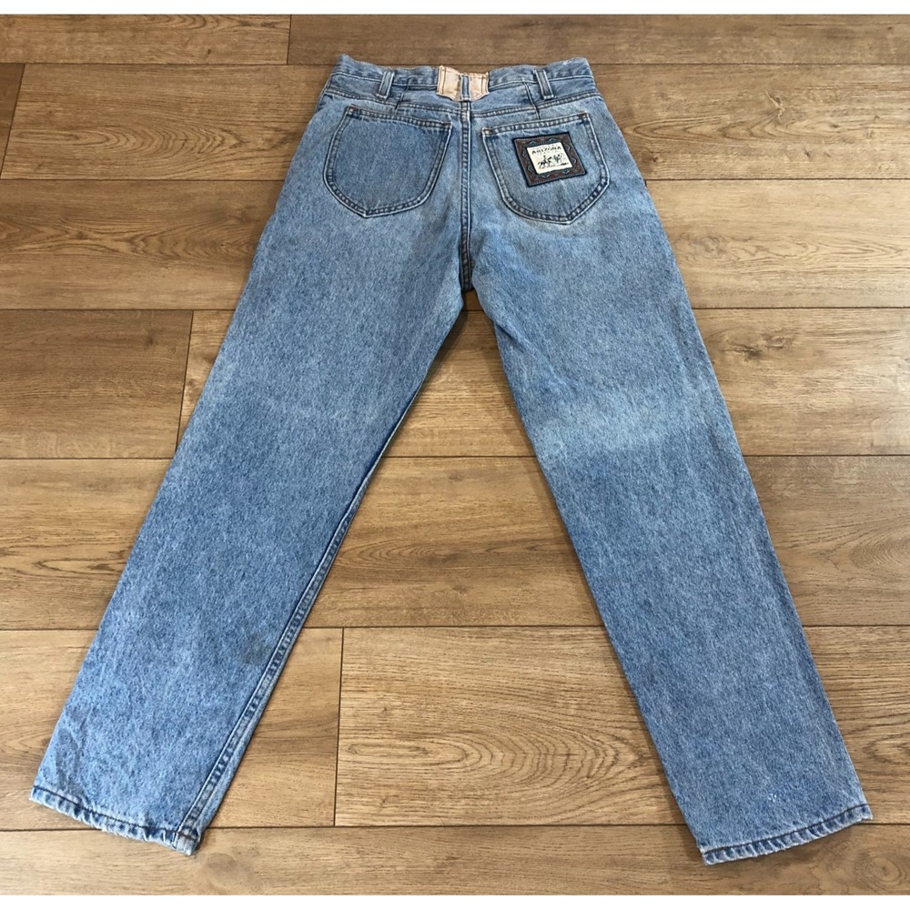 VTG Lee Jeans Womens 30x30 High Rise 80s 90s Y2K Mom High Straight Riders READ - Picture 1 of 8